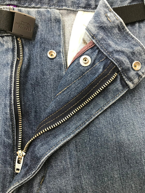 【中古品】【メンズ】 THE NORTH FACE PURPLE LABEL ザノースフェイスパープルレーベル DENIM WIDE TAPERED FIELD PANTS N25FC068 デニム ワイド テーパード フィールドパンツ ボトムス 155-260926-na-14-tagh サイズ：34 カラー：インディゴ 万代Net店