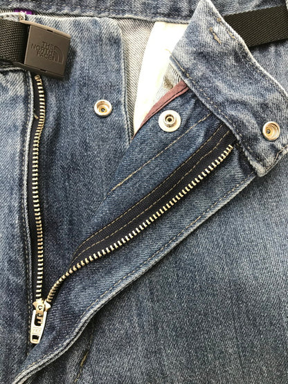 【中古品】【メンズ】 THE NORTH FACE PURPLE LABEL ザノースフェイスパープルレーベル DENIM WIDE TAPERED FIELD PANTS N25FC068 デニム ワイド テーパード フィールドパンツ ボトムス 155-260926-na-14-tagh サイズ：34 カラー：インディゴ 万代Net店