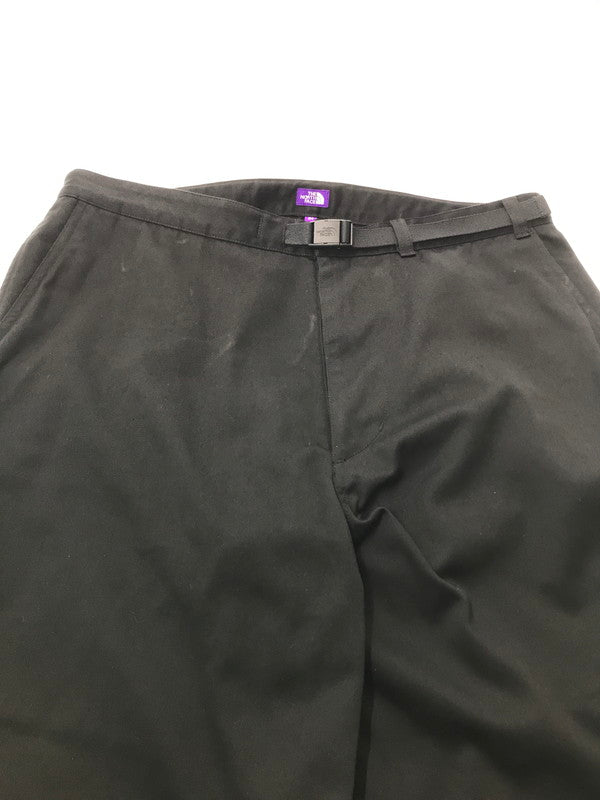 【中古品】【メンズ】 THE NORTH FACE PURPLE LABEL ザノースフェイスパープルレーベル CHINO WIDE TAPERED FIELD PANTS N24FC076 チノ ワイド テーパード フィールドパンツ ボトムス 155-260926-na-13-tagh サイズ：34 カラー：ブラック 万代Net店