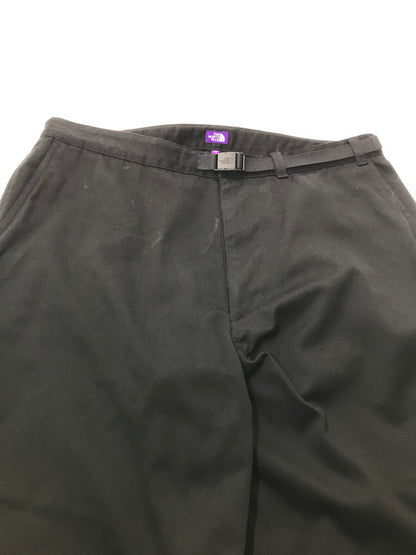 【中古品】【メンズ】 THE NORTH FACE PURPLE LABEL ザノースフェイスパープルレーベル CHINO WIDE TAPERED FIELD PANTS N24FC076 チノ ワイド テーパード フィールドパンツ ボトムス 155-260926-na-13-tagh サイズ：34 カラー：ブラック 万代Net店