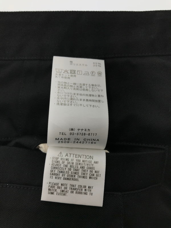 【中古品】【メンズ】 THE NORTH FACE PURPLE LABEL ザノースフェイスパープルレーベル CHINO WIDE TAPERED FIELD PANTS N24FC076 チノ ワイド テーパード フィールドパンツ ボトムス 155-260926-na-13-tagh サイズ：34 カラー：ブラック 万代Net店