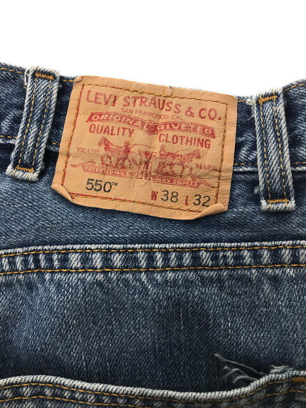 【中古品】【メンズ】 LEVI'S リーバイス 550 DENIM PANTS デニムパンツ ボトムス 157-260926-na-20-tagh サイズ：W38 L32 カラー：インディゴ 万代Net店