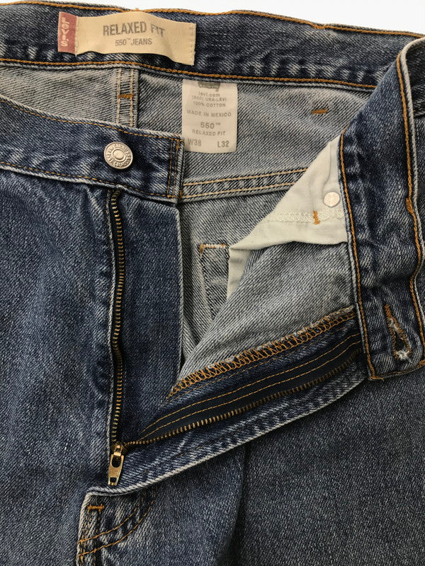 【中古品】【メンズ】 LEVI'S リーバイス 550 DENIM PANTS デニムパンツ ボトムス 157-260926-na-20-tagh サイズ：W38 L32 カラー：インディゴ 万代Net店
