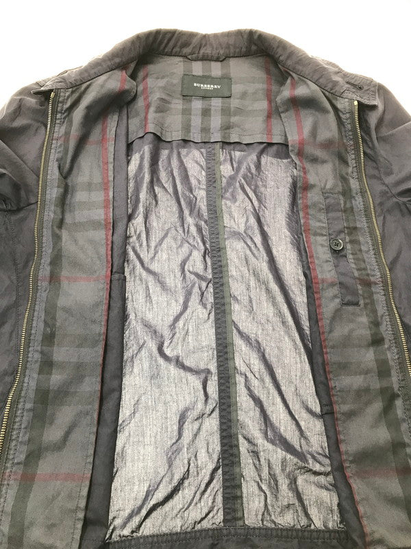 【現状渡し品】【メンズ】 BURBERRY バーバリー SWING TOP JACKET スイングトップ ジャケット ライトアウター 141-260926-na-09-tagh サイズ：サイズ不明 下記参照 カラー：ネイビー 万代Net店