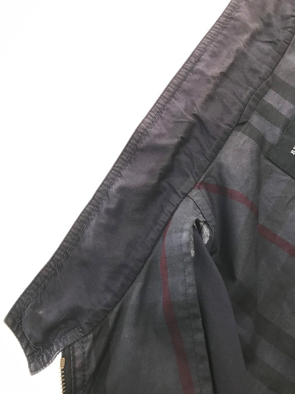【現状渡し品】【メンズ】 BURBERRY バーバリー SWING TOP JACKET スイングトップ ジャケット ライトアウター 141-260926-na-09-tagh サイズ：サイズ不明 下記参照 カラー：ネイビー 万代Net店