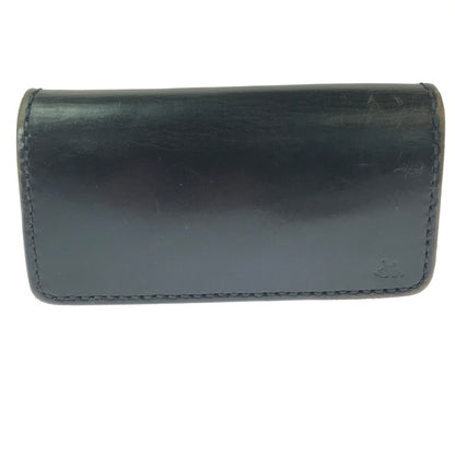 【現状渡し品】【メンズ】 革蛸謹製 鴉羽 極阿形 LEATHER LONG WALLET "BLACK" 財布 200-261013-na-28-tagh カラー：ブラック 万代Net店