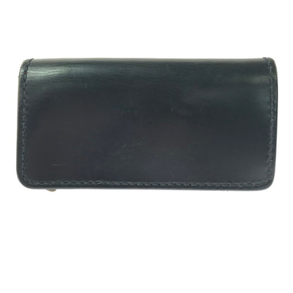 【現状渡し品】【メンズ】 革蛸謹製 鴉羽 極阿形 LEATHER LONG WALLET "BLACK" 財布 200-261013-na-28-tagh カラー：ブラック 万代Net店