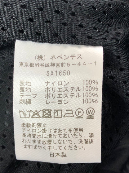 【中古品】【メンズ】 NEEDLES ニードルス NYLON TRACK JACKET SX1650 ナイロン トラック ジャケット 140-260930-ty-07-tagh サイズ：L カラー：ブラック 万代Net店