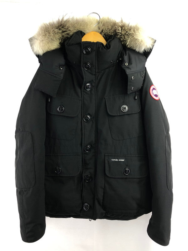 【中古品】【メンズ】 CANADA GOOSE カナダグース RUSSELL PARKA 2301JM ラッセル パーカ ダウンジャケット 141-260930-ty-08-tagh サイズ：L カラー：ブラック 万代Net店