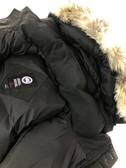 【中古品】【メンズ】 CANADA GOOSE カナダグース RUSSELL PARKA 2301JM ラッセル パーカ ダウンジャケット 141-260930-ty-08-tagh サイズ：L カラー：ブラック 万代Net店