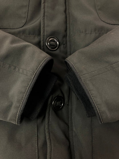 【中古品】【メンズ】 CANADA GOOSE カナダグース RUSSELL PARKA 2301JM ラッセル パーカ ダウンジャケット 141-260930-ty-08-tagh サイズ：L カラー：ブラック 万代Net店
