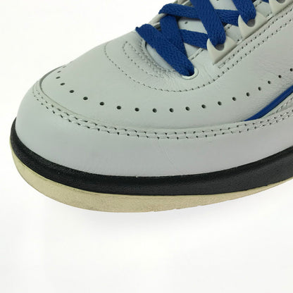 【中古品】【メンズ】 NIKE ナイキ WMNS AIR JORDAN 2 RETRO LOW DX4401-104 ウィメンズ エアジョーダン 2 レトロ ロー スニーカー 靴 160-261003-na-11-tagh サイズ：27.5cm US 10.5 カラー：WHITE/VARSITY ROYAL-BLACK 万代Net店