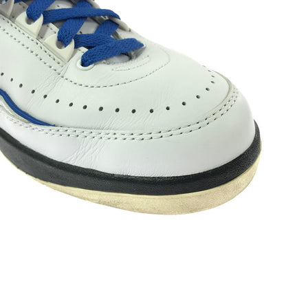 【中古品】【メンズ】 NIKE ナイキ WMNS AIR JORDAN 2 RETRO LOW DX4401-104 ウィメンズ エアジョーダン 2 レトロ ロー スニーカー 靴 160-261003-na-11-tagh サイズ：27.5cm US 10.5 カラー：WHITE/VARSITY ROYAL-BLACK 万代Net店