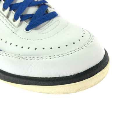 【中古品】【メンズ】 NIKE ナイキ WMNS AIR JORDAN 2 RETRO LOW DX4401-104 ウィメンズ エアジョーダン 2 レトロ ロー スニーカー 靴 160-261003-na-11-tagh サイズ：27.5cm US 10.5 カラー：WHITE/VARSITY ROYAL-BLACK 万代Net店