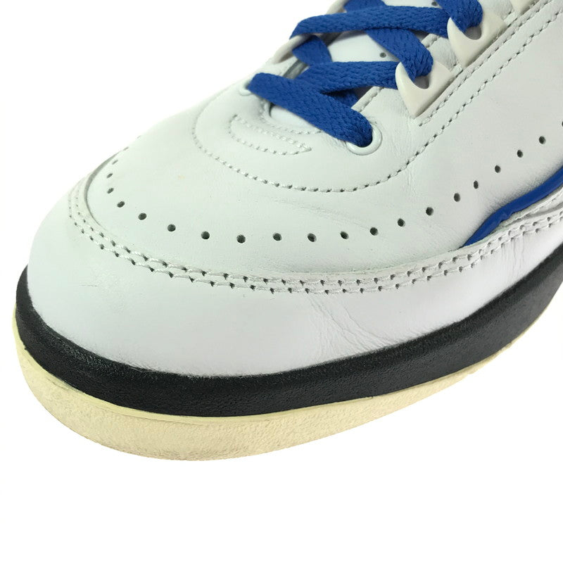 【中古品】【メンズ】 NIKE ナイキ WMNS AIR JORDAN 2 RETRO LOW DX4401-104 ウィメンズ エアジョーダン 2 レトロ ロー スニーカー 靴 160-261003-na-11-tagh サイズ：27.5cm US 10.5 カラー：WHITE/VARSITY ROYAL-BLACK 万代Net店