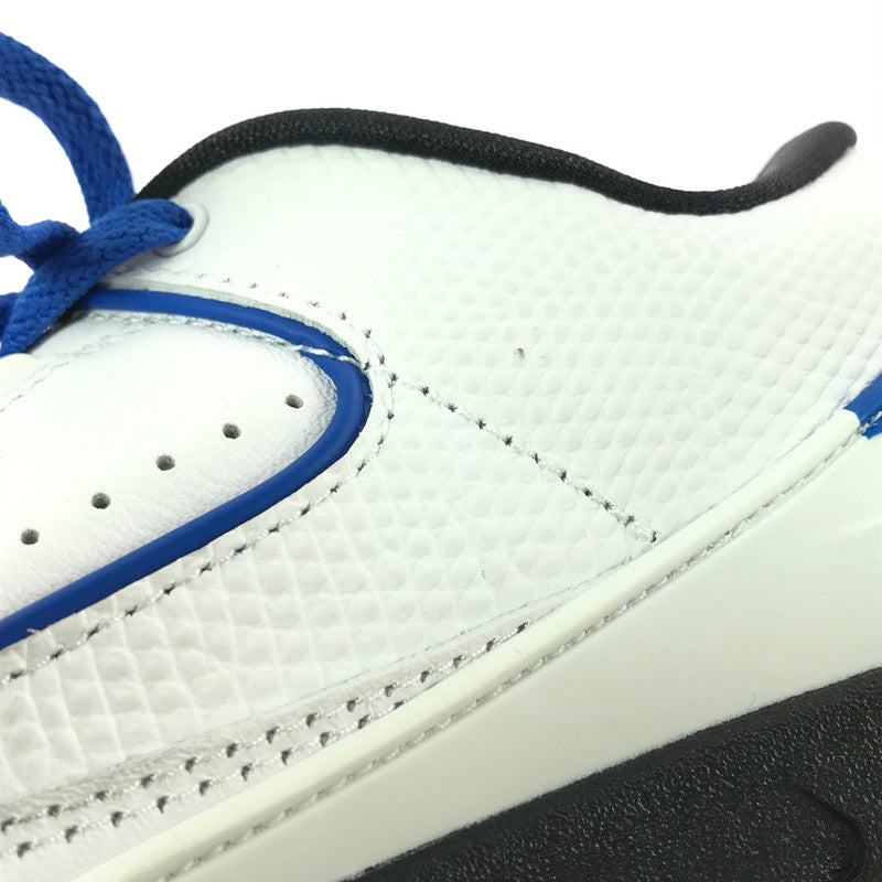 【中古品】【メンズ】 NIKE ナイキ WMNS AIR JORDAN 2 RETRO LOW DX4401-104 ウィメンズ エアジョーダン 2 レトロ ロー スニーカー 靴 160-261003-na-11-tagh サイズ：27.5cm US 10.5 カラー：WHITE/VARSITY ROYAL-BLACK 万代Net店