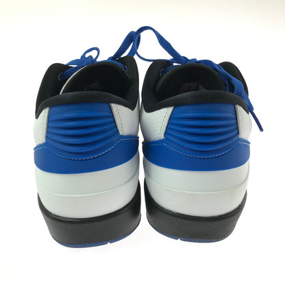 【中古品】【メンズ】 NIKE ナイキ WMNS AIR JORDAN 2 RETRO LOW DX4401-104 ウィメンズ エアジョーダン 2 レトロ ロー スニーカー 靴 160-261003-na-11-tagh サイズ：27.5cm US 10.5 カラー：WHITE/VARSITY ROYAL-BLACK 万代Net店