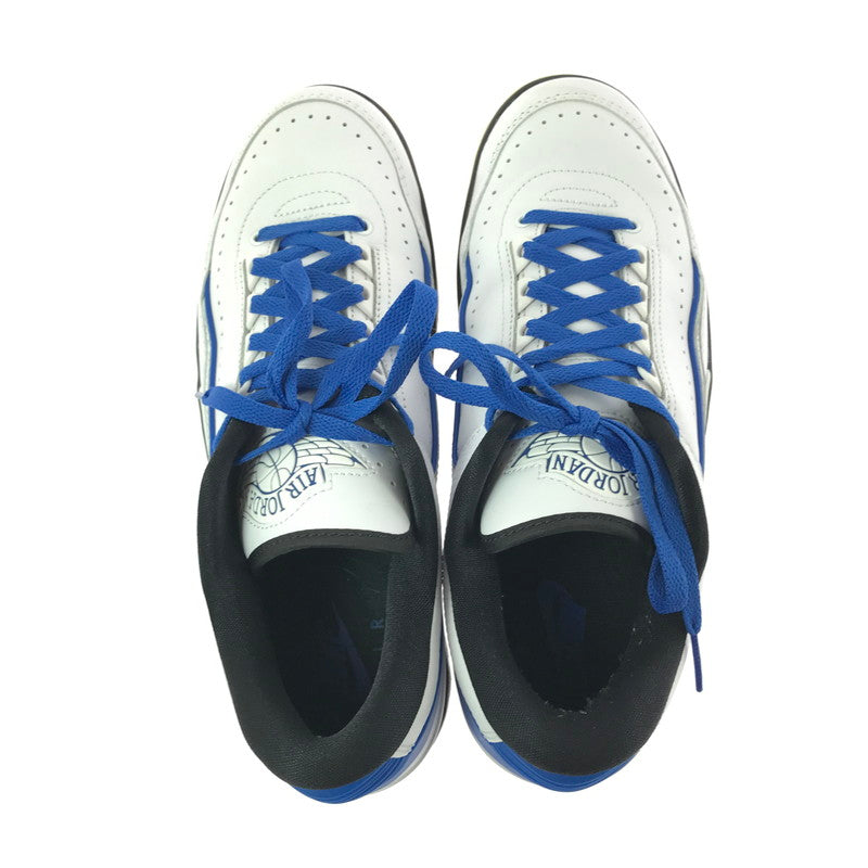 【中古品】【メンズ】 NIKE ナイキ WMNS AIR JORDAN 2 RETRO LOW DX4401-104 ウィメンズ エアジョーダン 2 レトロ ロー スニーカー 靴 160-261003-na-11-tagh サイズ：27.5cm US 10.5 カラー：WHITE/VARSITY ROYAL-BLACK 万代Net店