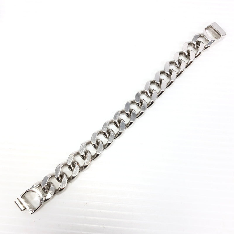 【現状渡し品】【メンズ】 CHRISTIAN DIOR クリスチャンディオール CD ICON CHAIN LINK BRACELET チェーン リンク ブレスレット アクセサリー 182-261007-na-11-tagh カラー：シルバー 万代Net店