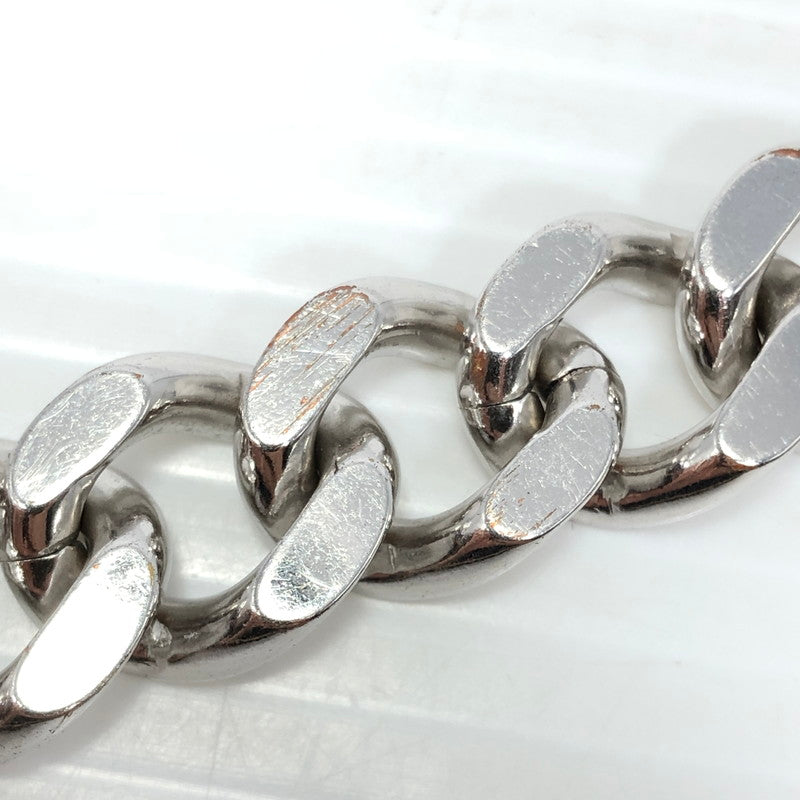 【現状渡し品】【メンズ】 CHRISTIAN DIOR クリスチャンディオール CD ICON CHAIN LINK BRACELET チェーン リンク ブレスレット アクセサリー 182-261007-na-11-tagh カラー：シルバー 万代Net店