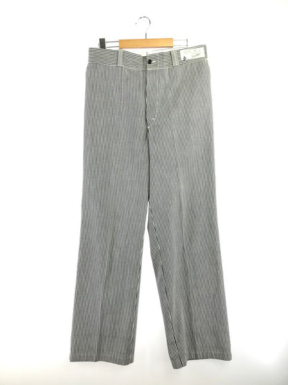 【中古品】【メンズ】 ANGELICA アンジェリカ STRIPE WORK PANTS ストライプ ワーク パンツ 157-261010-ty-17-tagh サイズ：32X カラー：ホワイト/ブラック 万代Net店