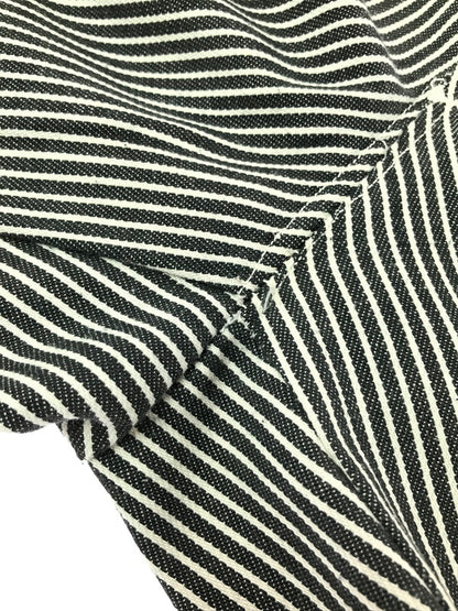 【中古品】【メンズ】 ANGELICA アンジェリカ STRIPE WORK PANTS ストライプ ワーク パンツ 157-261010-ty-17-tagh サイズ：32X カラー：ホワイト/ブラック 万代Net店