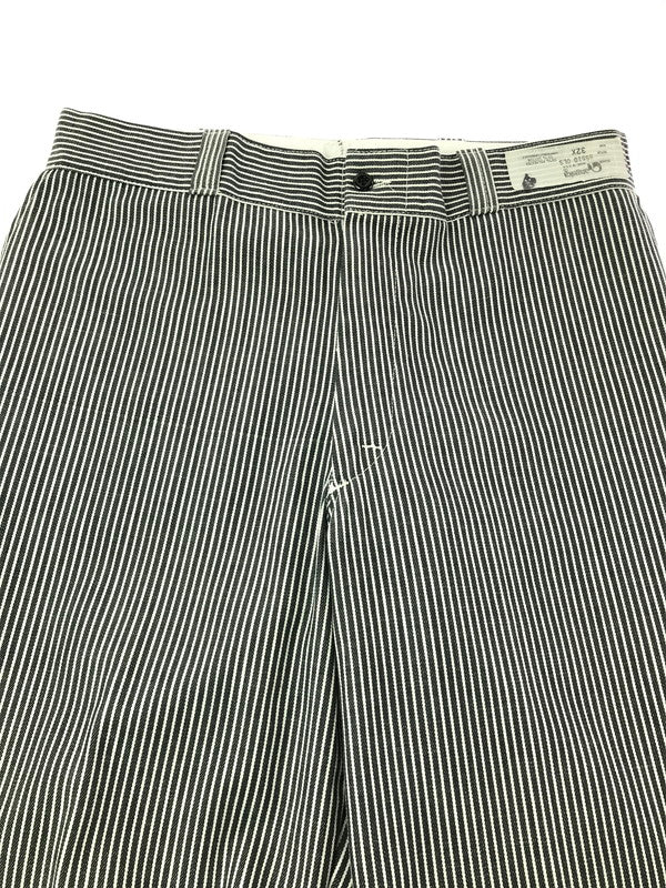 【中古品】【メンズ】 ANGELICA アンジェリカ STRIPE WORK PANTS ストライプ ワーク パンツ 157-261010-ty-17-tagh サイズ：32X カラー：ホワイト/ブラック 万代Net店