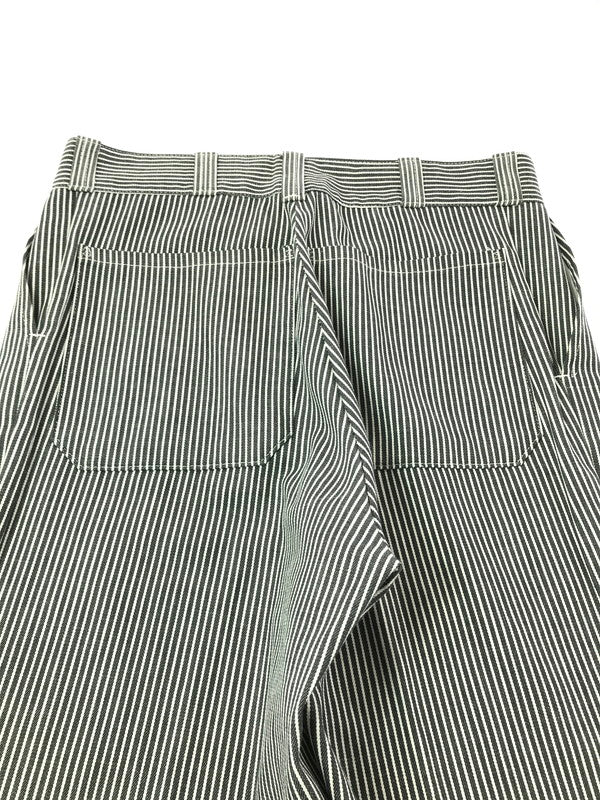 【中古品】【メンズ】 ANGELICA アンジェリカ STRIPE WORK PANTS ストライプ ワーク パンツ 157-261010-ty-17-tagh サイズ：32X カラー：ホワイト/ブラック 万代Net店