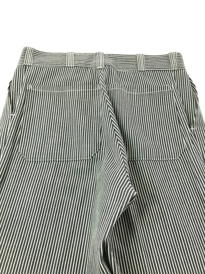 【中古品】【メンズ】 ANGELICA アンジェリカ STRIPE WORK PANTS ストライプ ワーク パンツ 157-261010-ty-17-tagh サイズ：32X カラー：ホワイト/ブラック 万代Net店