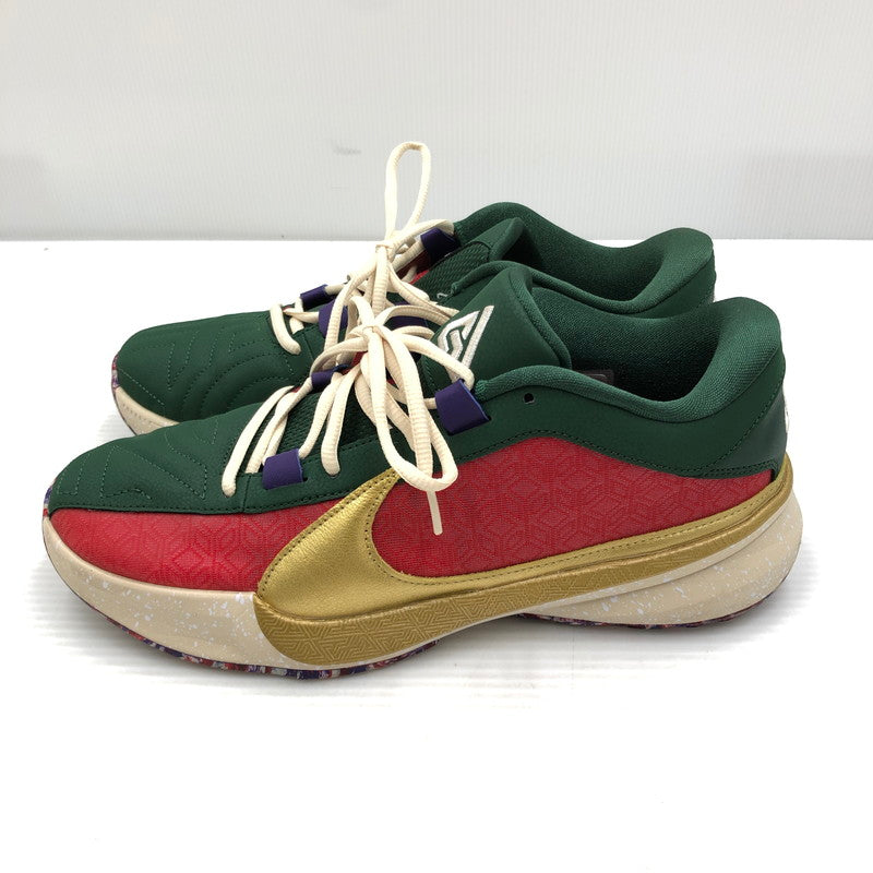 【中古品】【メンズ】 NIKE ナイキ ZOOM FREAK 5 EP DZ2945-600 ズーム フリーク 5 EP スニーカー 靴 160-261005-na-56-tagh サイズ：28cm US 10 カラー：GYM RED/METALLIC GOLD 万代Net店