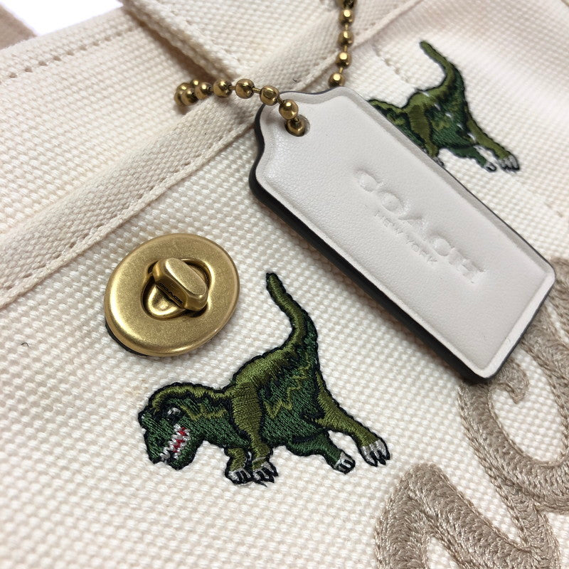 【中古品】【レディース】 COACH コーチ REXI PRINT TOTE BAG J2457-CZ129 レキシー プリント トートバッグ 鞄 180-261015-ty-03-tagh カラー：チョーク マルチ 万代Net店