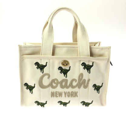 【中古品】【レディース】 COACH コーチ REXI PRINT TOTE BAG J2457-CZ129 レキシー プリント トートバッグ 鞄 180-261015-ty-03-tagh カラー：チョーク マルチ 万代Net店