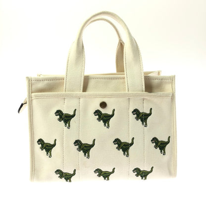 【中古品】【レディース】 COACH コーチ REXI PRINT TOTE BAG J2457-CZ129 レキシー プリント トートバッグ 鞄 180-261015-ty-03-tagh カラー：チョーク マルチ 万代Net店