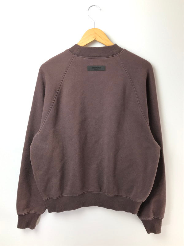 【現状渡し品】【メンズ】 FOG ESSENTIALS エフオージー エッセンシャルズ MOCK NECK SWEATSHIRT BURGUNDY モックネック スウェットシャツ トレーナー トップス 142-261002-rt-23-tagh サイズ：XS カラー：バーガンディー 万代Net店