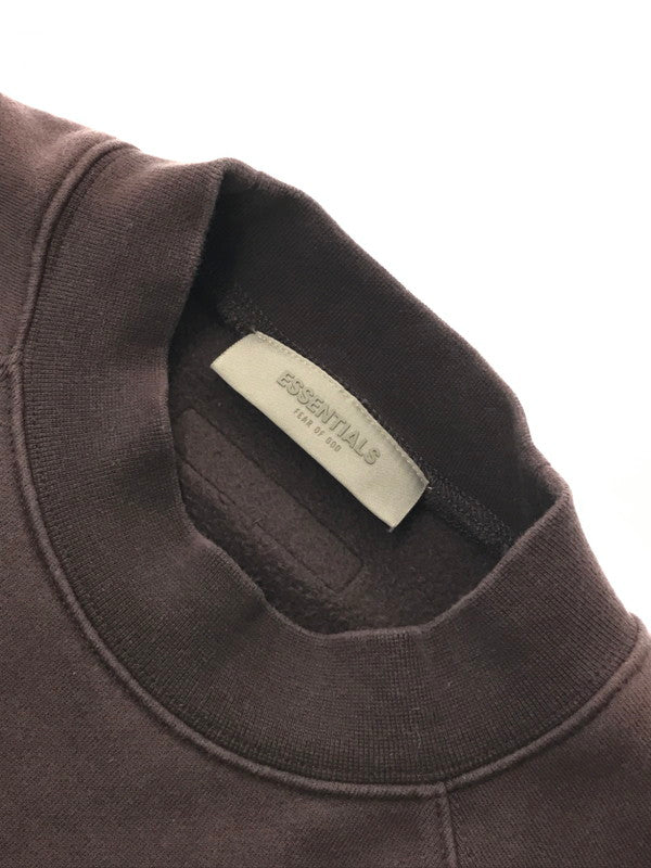 【現状渡し品】【メンズ】 FOG ESSENTIALS エフオージー エッセンシャルズ MOCK NECK SWEATSHIRT BURGUNDY モックネック スウェットシャツ トレーナー トップス 142-261002-rt-23-tagh サイズ：XS カラー：バーガンディー 万代Net店