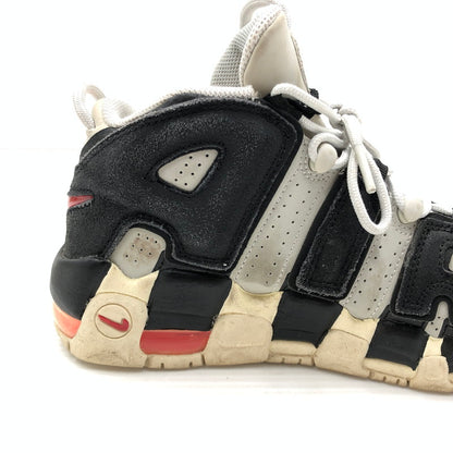 【中古品】【メンズ】 NIKE ナイキ AIR MORE UPTEMPO HOOPS SNEAKER DX3360-001エア モア アップテンポ フープス スニーカー 靴 160-261006-ty-01-tag サイズ：25cm/US7Y カラー：フォトンダスト 万代Net店