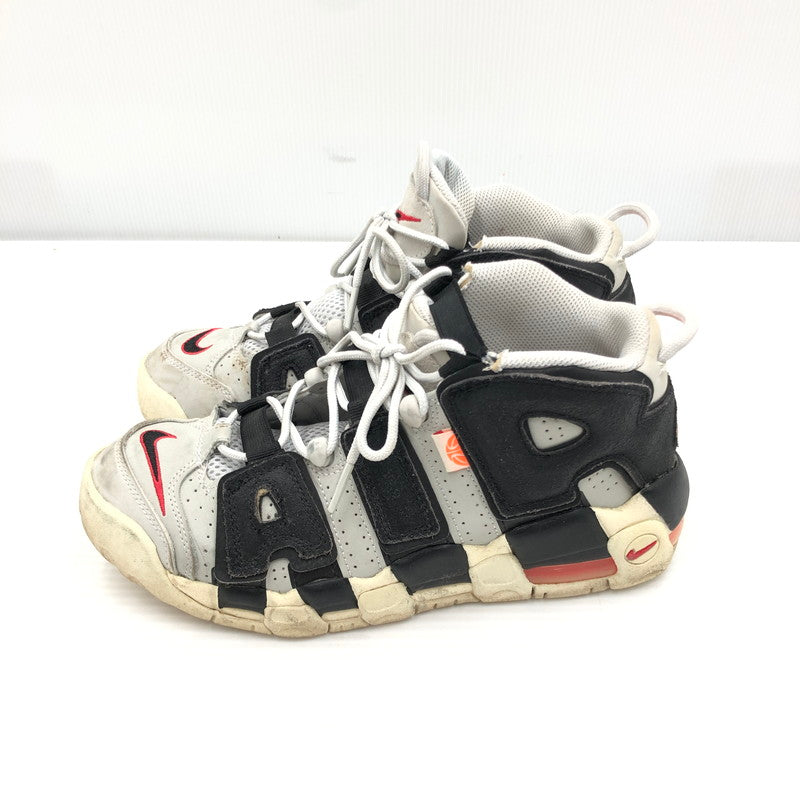 【中古品】【メンズ】 NIKE ナイキ AIR MORE UPTEMPO HOOPS SNEAKER DX3360-001エア モア アップテンポ フープス スニーカー 靴 160-261006-ty-01-tag サイズ：25cm/US7Y カラー：フォトンダスト 万代Net店