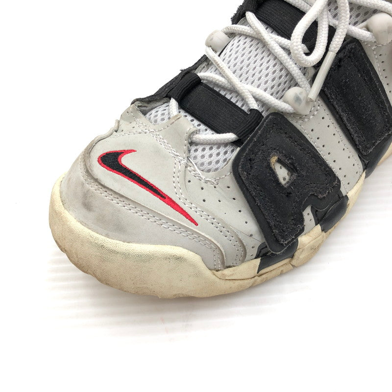 【中古品】【メンズ】 NIKE ナイキ AIR MORE UPTEMPO HOOPS SNEAKER DX3360-001エア モア アップテンポ フープス スニーカー 靴 160-261006-ty-01-tag サイズ：25cm/US7Y カラー：フォトンダスト 万代Net店