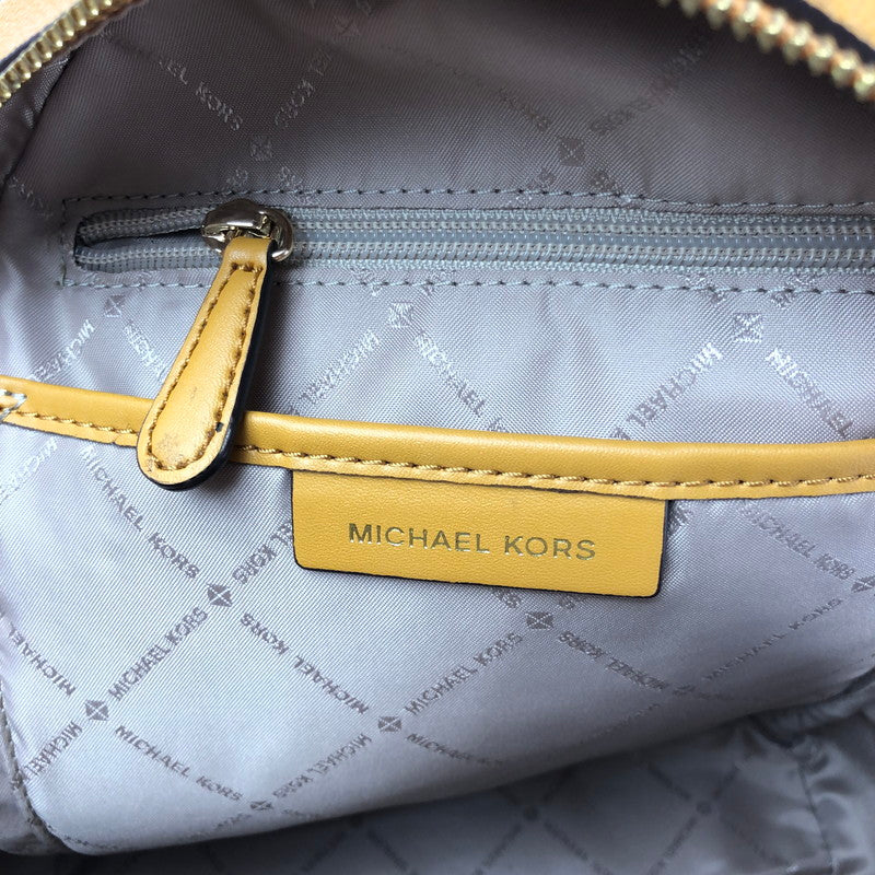 【中古品】【レディース】 MICHAEL KORS マイケルコース ADINA SIGNATURE MEDIUM BACKPACK 35T1G4AB2B アディナ シグネチャー ミディアム バックパック リュック 188-261015-ty-04-tagh カラー：ブラウン系 万代Net店