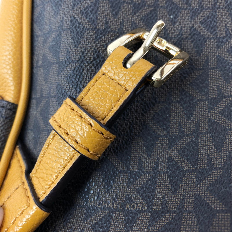 【中古品】【レディース】 MICHAEL KORS マイケルコース ADINA SIGNATURE MEDIUM BACKPACK 35T1G4AB2B アディナ シグネチャー ミディアム バックパック リュック 188-261015-ty-04-tagh カラー：ブラウン系 万代Net店