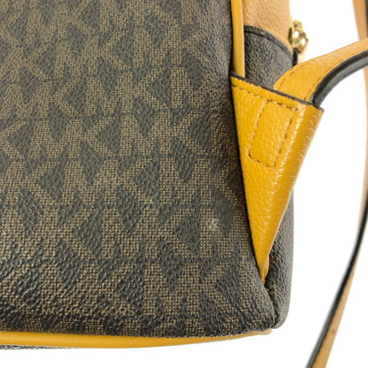 【中古品】【レディース】 MICHAEL KORS マイケルコース ADINA SIGNATURE MEDIUM BACKPACK 35T1G4AB2B アディナ シグネチャー ミディアム バックパック リュック 188-261015-ty-04-tagh カラー：ブラウン系 万代Net店
