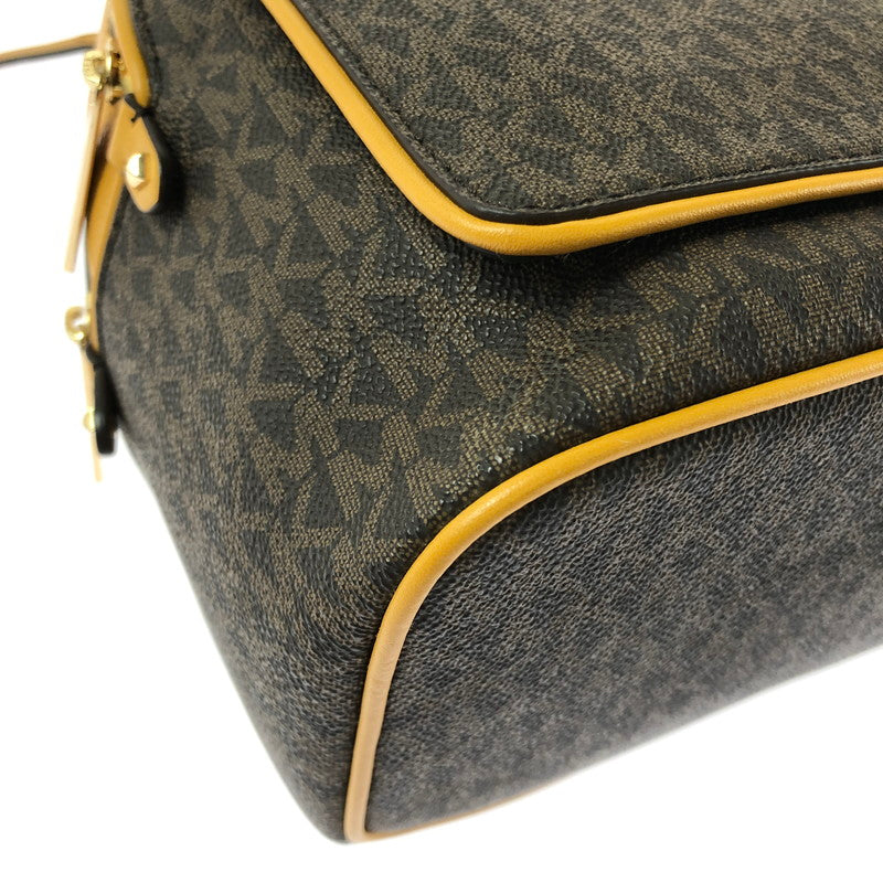 【中古品】【レディース】 MICHAEL KORS マイケルコース ADINA SIGNATURE MEDIUM BACKPACK 35T1G4AB2B アディナ シグネチャー ミディアム バックパック リュック 188-261015-ty-04-tagh カラー：ブラウン系 万代Net店