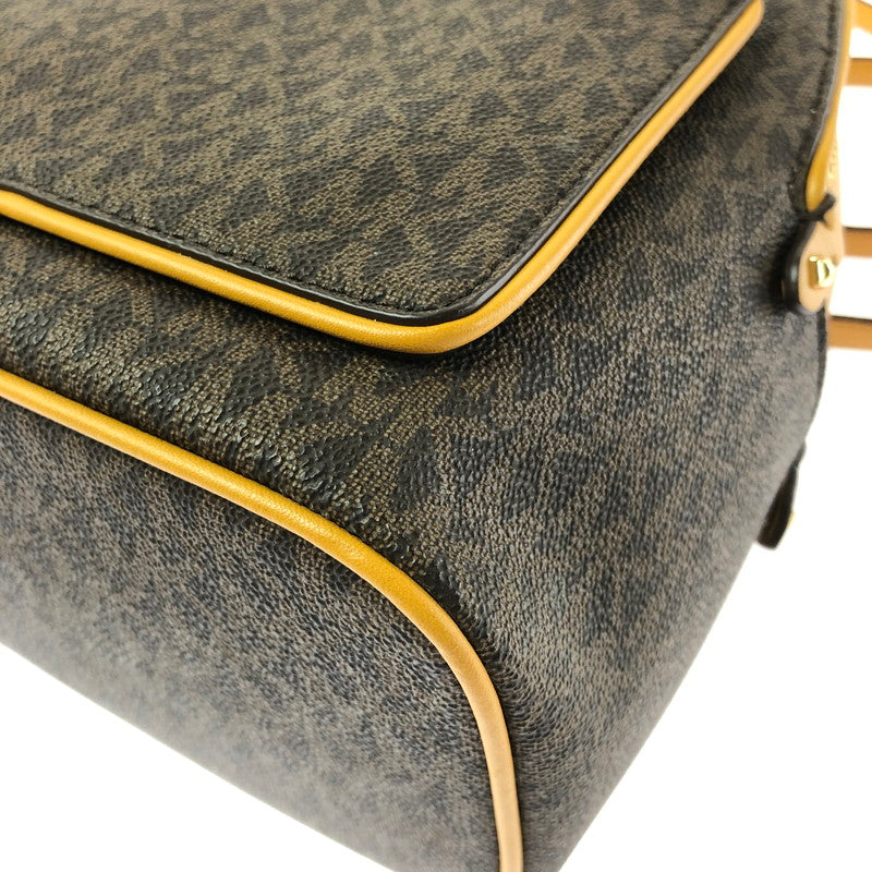 【中古品】【レディース】 MICHAEL KORS マイケルコース ADINA SIGNATURE MEDIUM BACKPACK 35T1G4AB2B アディナ シグネチャー ミディアム バックパック リュック 188-261015-ty-04-tagh カラー：ブラウン系 万代Net店