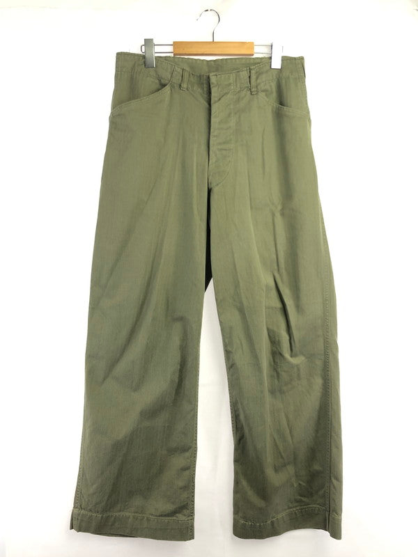 【現状渡し品】【メンズ】 USMC 40S P-47 HBT TROUSER PANTS トラウザーパンツ ボトムス 157-261001-na-08-tagh サイズ：サイズ不明 下記参照 カラー：カーキ 万代Net店