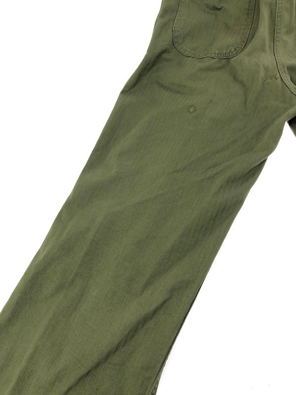 【現状渡し品】【メンズ】 USMC 40S P-47 HBT TROUSER PANTS トラウザーパンツ ボトムス 157-261001-na-08-tagh サイズ：サイズ不明 下記参照 カラー：カーキ 万代Net店