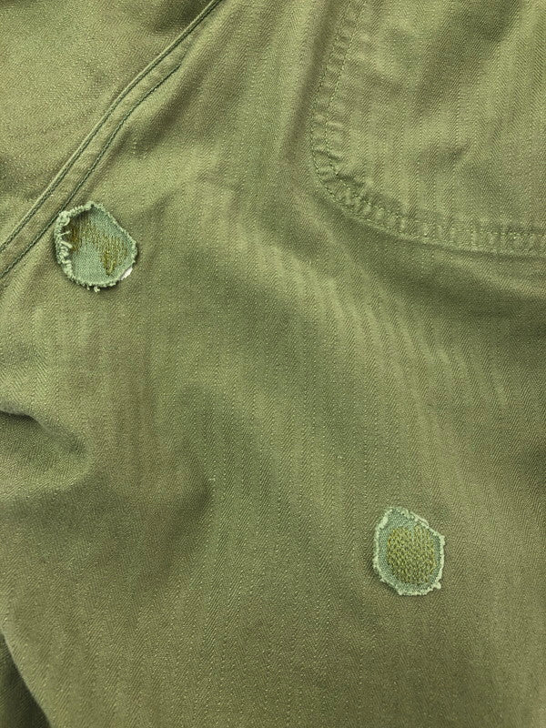 【現状渡し品】【メンズ】 USMC 40S P-47 HBT TROUSER PANTS トラウザーパンツ ボトムス 157-261001-na-08-tagh サイズ：サイズ不明 下記参照 カラー：カーキ 万代Net店