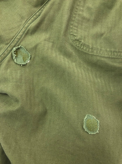 【現状渡し品】【メンズ】 USMC 40S P-47 HBT TROUSER PANTS トラウザーパンツ ボトムス 157-261001-na-08-tagh サイズ：サイズ不明 下記参照 カラー：カーキ 万代Net店