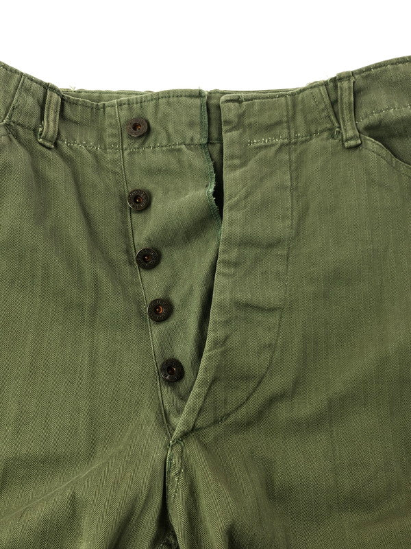 【現状渡し品】【メンズ】 USMC 40S P-47 HBT TROUSER PANTS トラウザーパンツ ボトムス 157-261001-na-08-tagh サイズ：サイズ不明 下記参照 カラー：カーキ 万代Net店