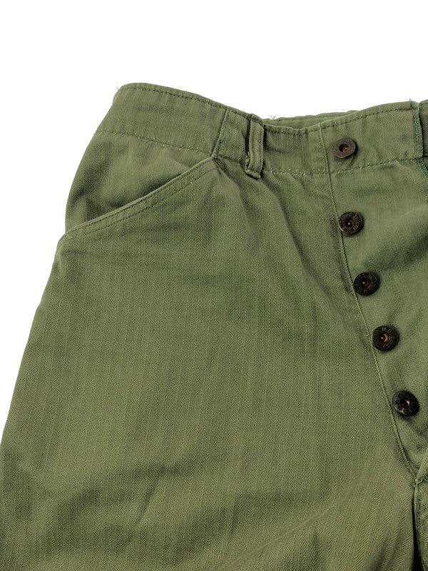 【現状渡し品】【メンズ】 USMC 40S P-47 HBT TROUSER PANTS トラウザーパンツ ボトムス 157-261001-na-08-tagh サイズ：サイズ不明 下記参照 カラー：カーキ 万代Net店