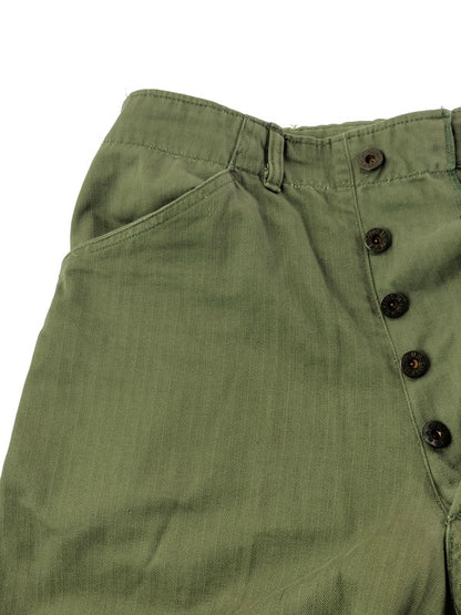 【現状渡し品】【メンズ】 USMC 40S P-47 HBT TROUSER PANTS トラウザーパンツ ボトムス 157-261001-na-08-tagh サイズ：サイズ不明 下記参照 カラー：カーキ 万代Net店